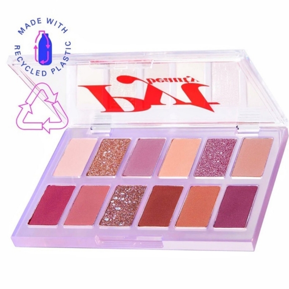 PYT The Upcycle Eyeshadow Palette / Rowdy Rose Nude - NIB - Picture 8 of 10
